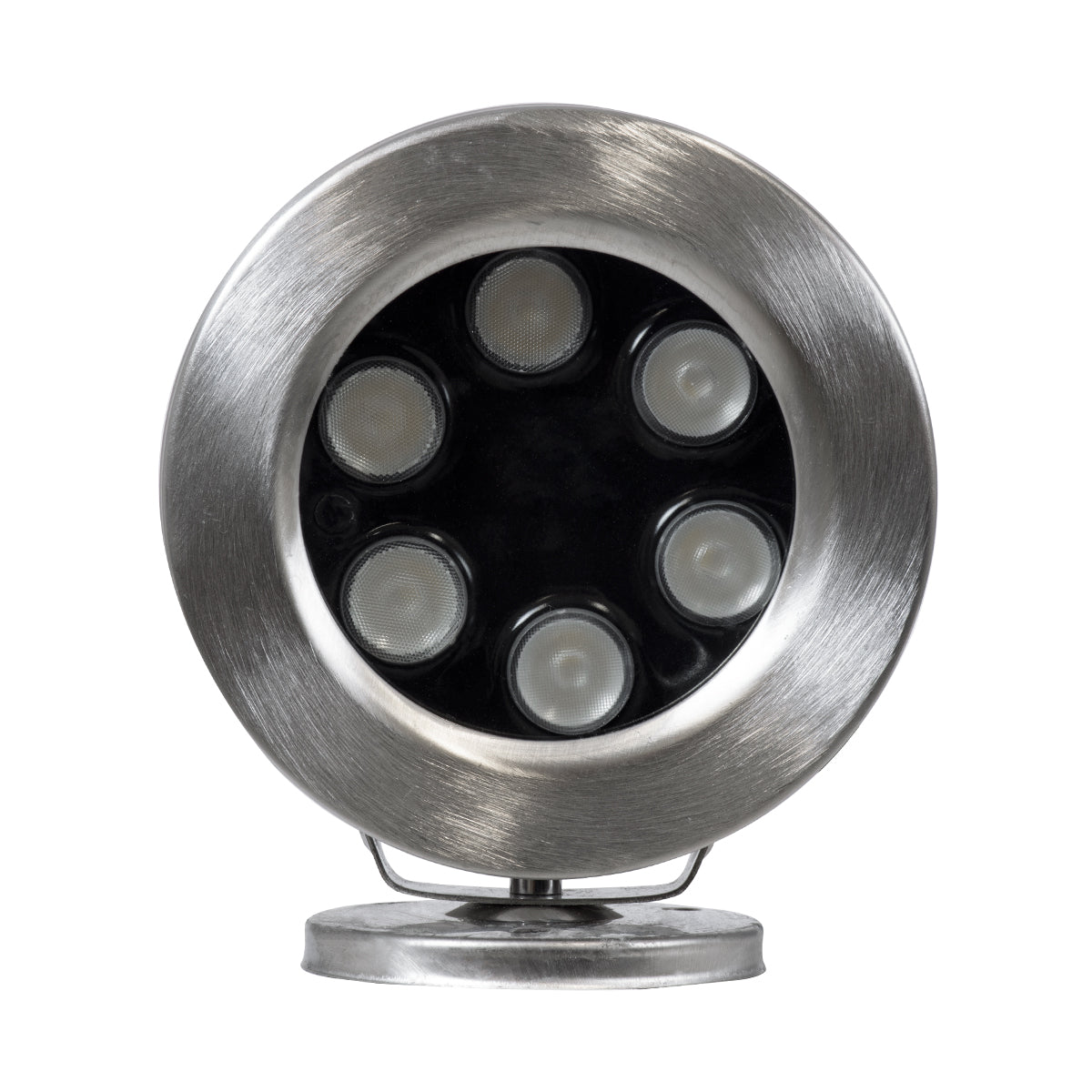 UNDERWATER-DEDY 90428 Υποβρύχιο Επιφανειακό Φωτιστικό Σποτ Ειδικό για Σιντριβάνια - Πισίνες - Τζακούζι LED 6W 510lm 30° DC 24V Αδιάβροχο IP68 Μ12 x Π7.5 x Υ14.5cm RGBW DMX512 - Ανοξείδωτο Ατσάλι SS304