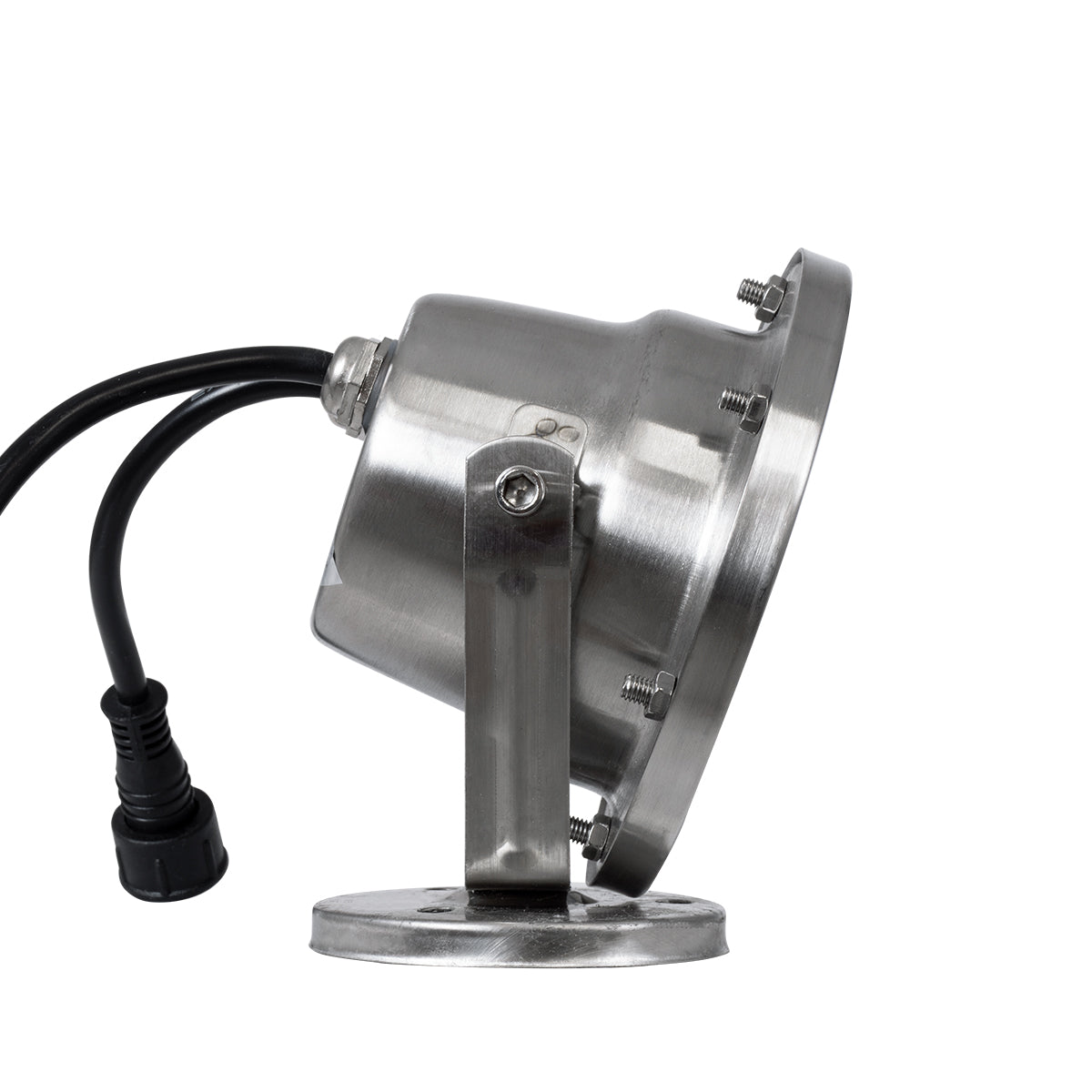 UNDERWATER-DEDY 90428 Υποβρύχιο Επιφανειακό Φωτιστικό Σποτ Ειδικό για Σιντριβάνια - Πισίνες - Τζακούζι LED 6W 510lm 30° DC 24V Αδιάβροχο IP68 Μ12 x Π7.5 x Υ14.5cm RGBW DMX512 - Ανοξείδωτο Ατσάλι SS304