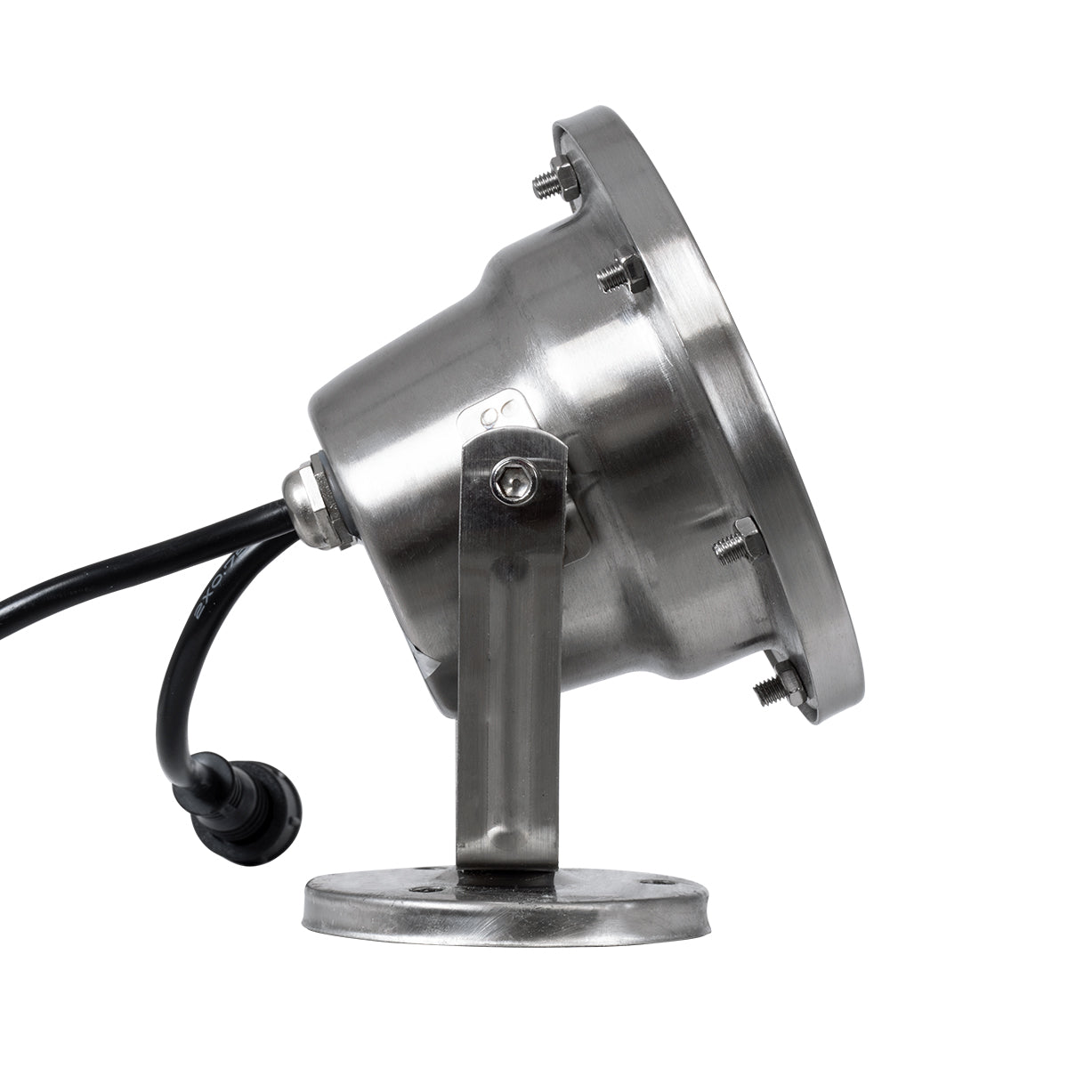 UNDERWATER-DEDY 90428 Υποβρύχιο Επιφανειακό Φωτιστικό Σποτ Ειδικό για Σιντριβάνια - Πισίνες - Τζακούζι LED 6W 510lm 30° DC 24V Αδιάβροχο IP68 Μ12 x Π7.5 x Υ14.5cm RGBW DMX512 - Ανοξείδωτο Ατσάλι SS304