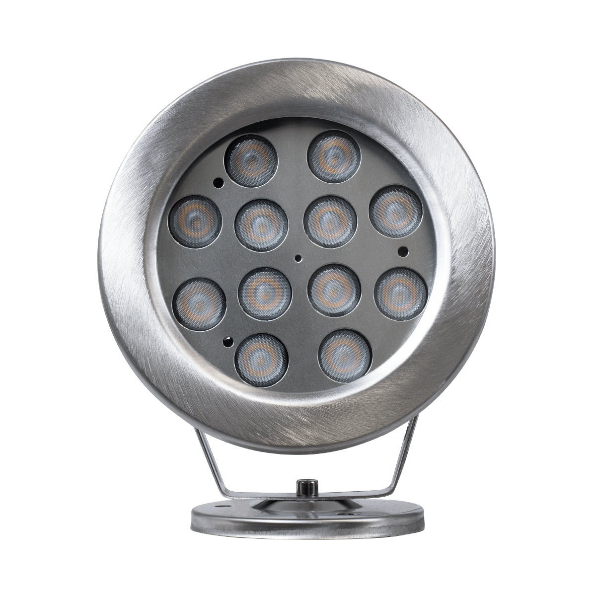 UNDERWATER-DENIS 90429 Υποβρύχιος Προβολέας Σποτ για Σιντριβάνια/Πισίνες LED 12W 1080lm 30° DC 24V Αδιάβροχο IP68 Θερμό Λευκό 2700K Dimmable - Ανοξείδωτο Ατσάλι 304 - Μ14.5 x Π7 x Υ17