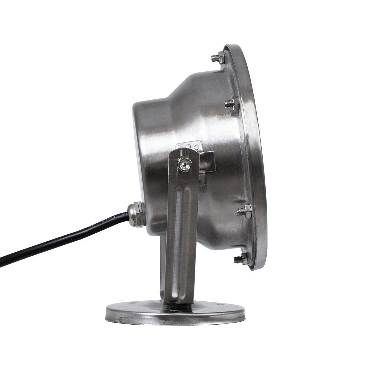 UNDERWATER-DENIS 90429 Υποβρύχιος Προβολέας Σποτ για Σιντριβάνια/Πισίνες LED 12W 1080lm 30° DC 24V Αδιάβροχο IP68 Θερμό Λευκό 2700K Dimmable - Ανοξείδωτο Ατσάλι 304 - Μ14.5 x Π7 x Υ17