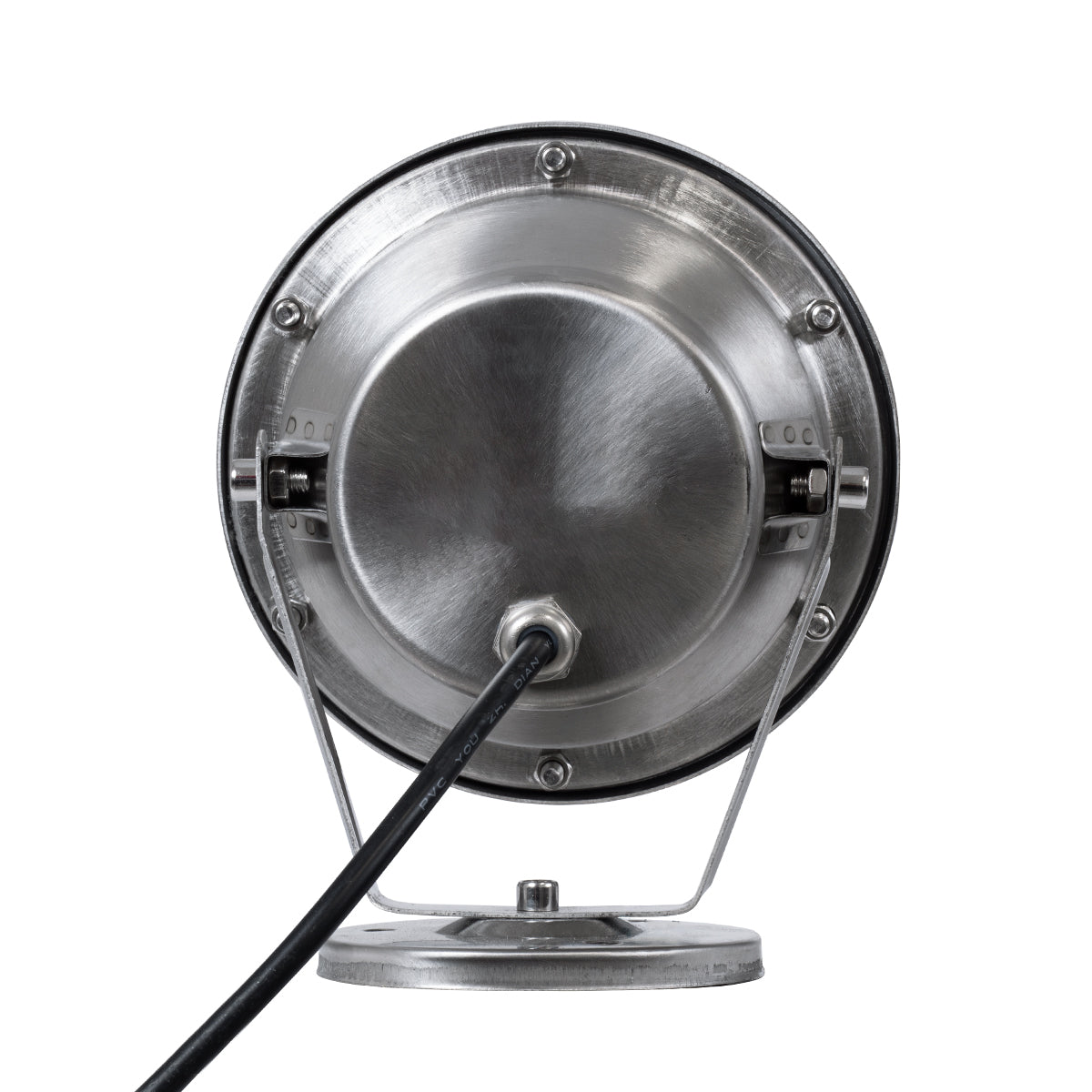 UNDERWATER-DENIS 90429 Υποβρύχιος Προβολέας Σποτ για Σιντριβάνια/Πισίνες LED 12W 1080lm 30° DC 24V Αδιάβροχο IP68 Θερμό Λευκό 2700K Dimmable - Ανοξείδωτο Ατσάλι 304 - Μ14.5 x Π7 x Υ17