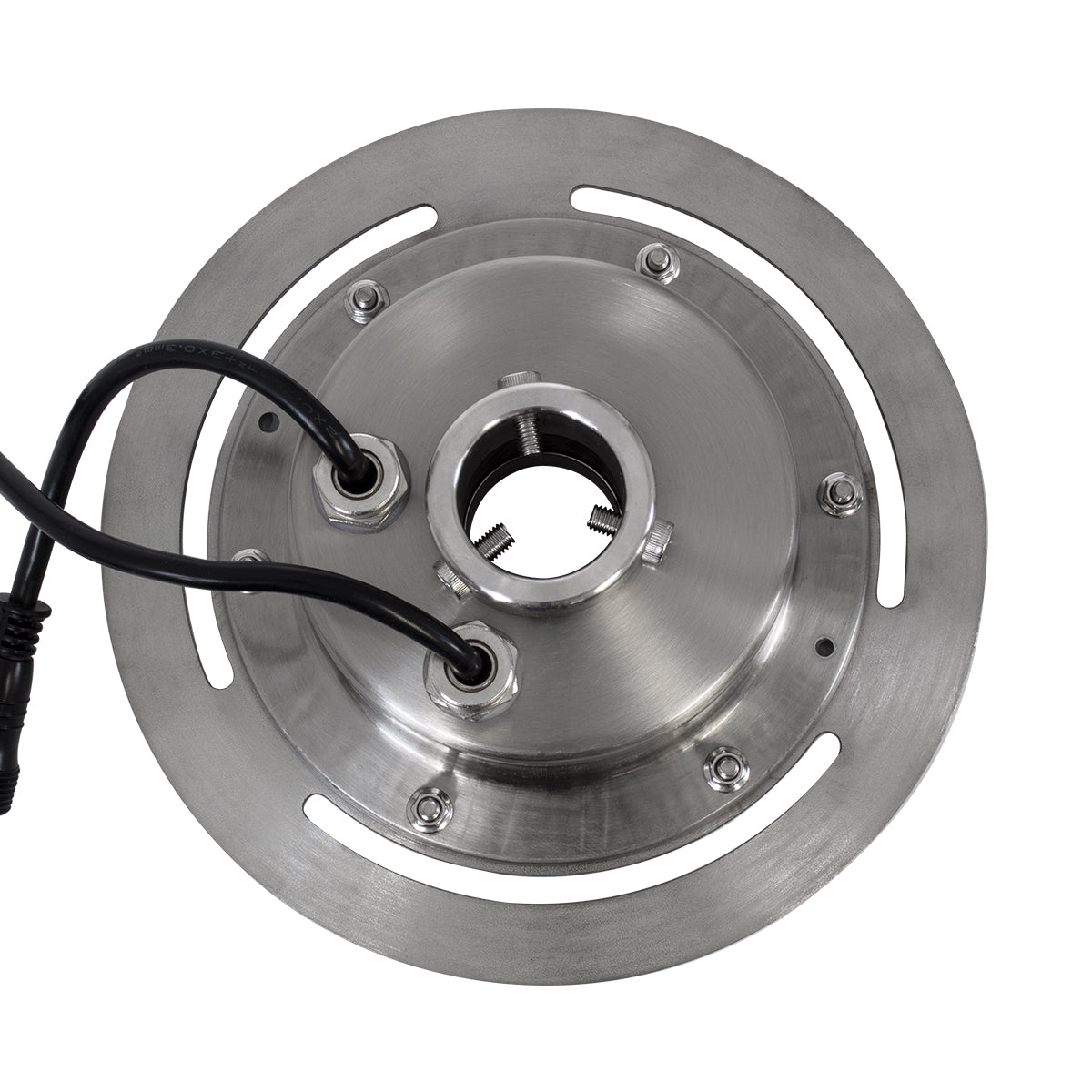 UNDERWATER-DENIS 90434 Υποβρύχιο Χωνευτό Φωτιστικό Σποτ Ειδικό για Σιντριβάνια - Πισίνες - Τζακούζι LED 9W 765lm 30° DC 24V Αδιάβροχο IP68 Φ21 x Υ7.5cm RGBW DMX512 - Ανοξείδωτο Ατσάλι SS304