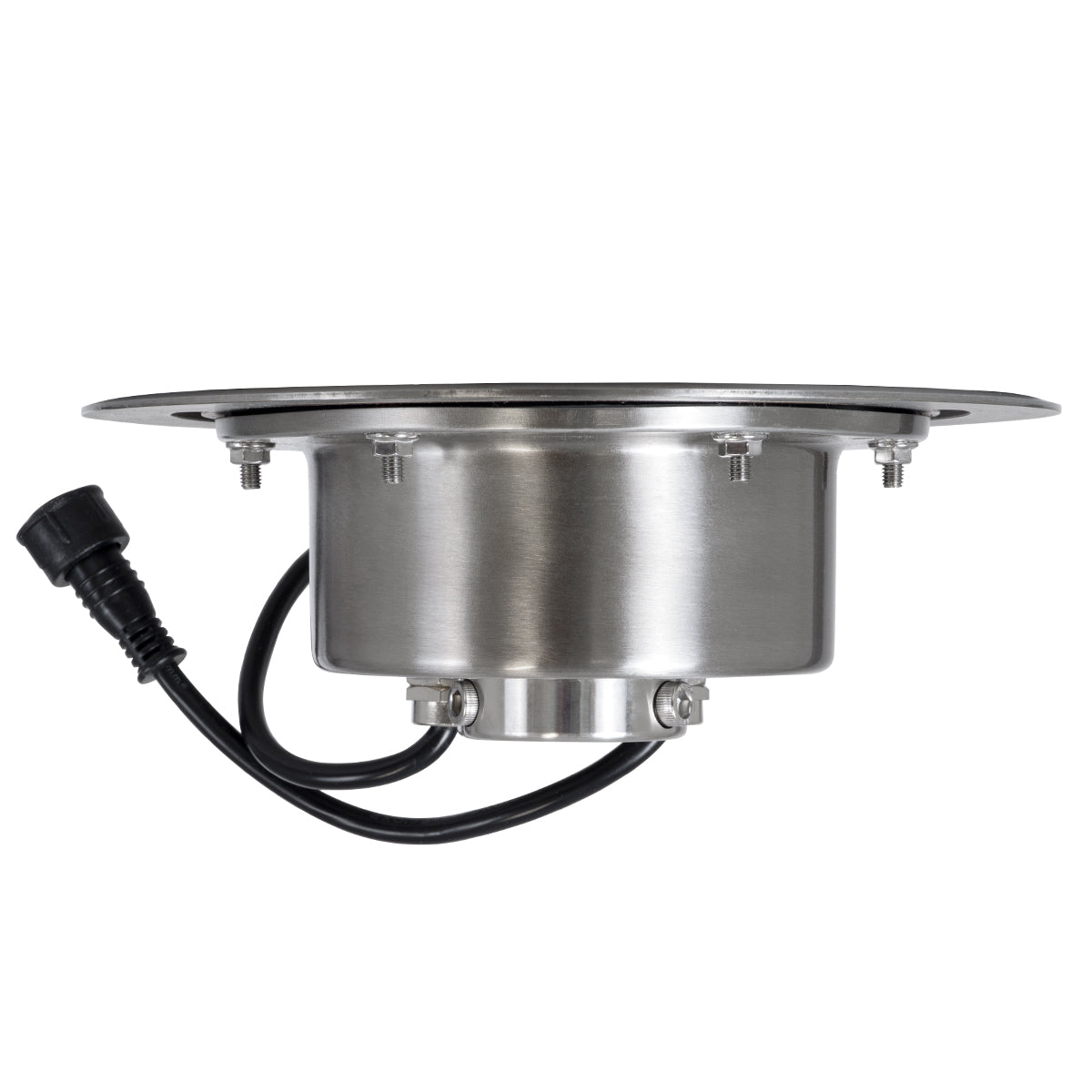 UNDERWATER-DENIS 90434 Υποβρύχιο Χωνευτό Φωτιστικό Σποτ Ειδικό για Σιντριβάνια - Πισίνες - Τζακούζι LED 9W 765lm 30° DC 24V Αδιάβροχο IP68 Φ21 x Υ7.5cm RGBW DMX512 - Ανοξείδωτο Ατσάλι SS304