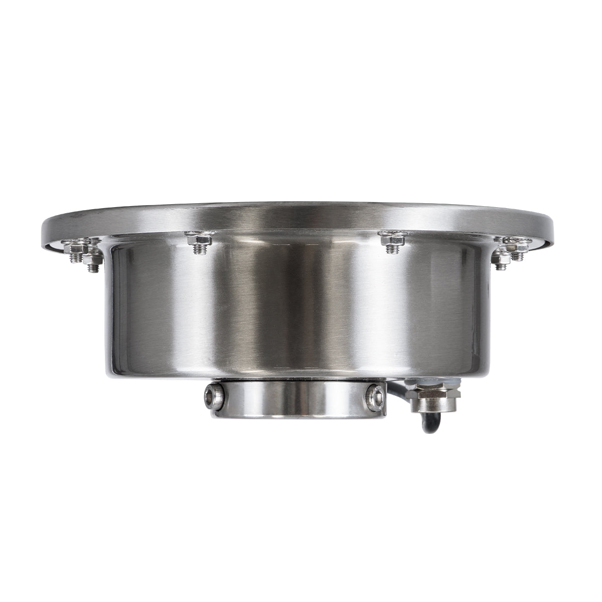 UNDERWATER-DENIS 90438 Υποβρύχιο Χωνευτό Φωτιστικό Σποτ Ειδικό για Σιντριβάνια - Πισίνες - Τζακούζι LED 12W 1080lm 30° DC 24V Αδιάβροχο IP68 Φ19.5 x Υ7.5cm Θερμό Λευκό 2700K - Ανοξείδωτο Ατσάλι SS304