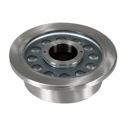 UNDERWATER-DENIS 90439 Υποβρύχιο Χωνευτό Φωτιστικό Σποτ Ειδικό για Σιντριβάνια - Πισίνες - Τζακούζι LED 12W 1200lm 30° DC 24V Αδιάβροχο IP68 Φ19.5 x Υ7.5cm Ψυχρό Λευκό 6000K - Ανοξείδωτο Ατσάλι SS304