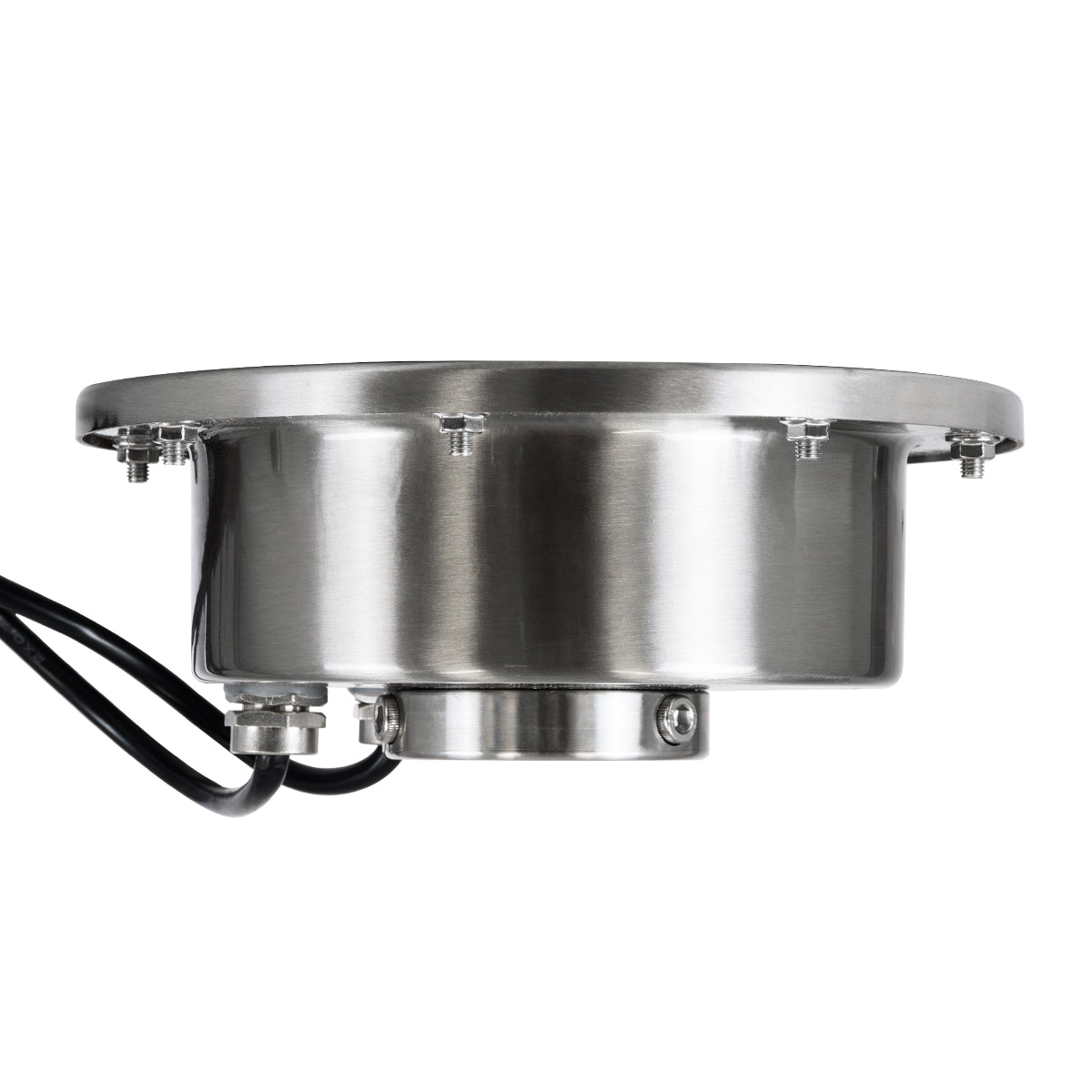 UNDERWATER-DENIS 90440 Υποβρύχιο Χωνευτό Φωτιστικό Σποτ Ειδικό για Σιντριβάνια - Πισίνες - Τζακούζι LED 12W 1020lm 30° DC 24V Αδιάβροχο IP68 Φ19.5 x Υ7.5cm RGBW DMX512 - Ανοξείδωτο Ατσάλι SS304