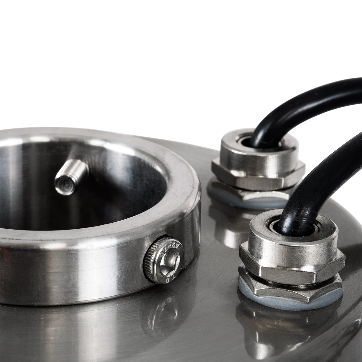 UNDERWATER-DENIS 90440 Υποβρύχιο Χωνευτό Φωτιστικό Σποτ Ειδικό για Σιντριβάνια - Πισίνες - Τζακούζι LED 12W 1020lm 30° DC 24V Αδιάβροχο IP68 Φ19.5 x Υ7.5cm RGBW DMX512 - Ανοξείδωτο Ατσάλι SS304