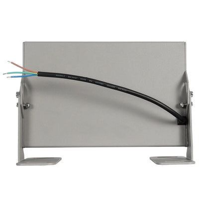 FLOODHENO 999-0263 Wall Washer LED Spotlight 24W 2040lm 30° AC 220-240V Waterproof IP67 Ultra Warm White 2200K - Bridgelux SMD Chip - Grey - L24 x W11 x 16.5