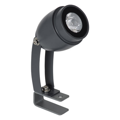 TREEGAL 90460 Φωτιστικό Σποτ για Φυτά - Δέντρα με Βάση Μπετού & Κορμού LED 3W 315lm 15° DC 24V Αδιάβροχο IP67 Ultra Θερμό Λευκό 2200K Dimmable - Bridgelux SMD Chip - Γκρι Ανθρακί - Μ5 x Π5 x Υ14.7