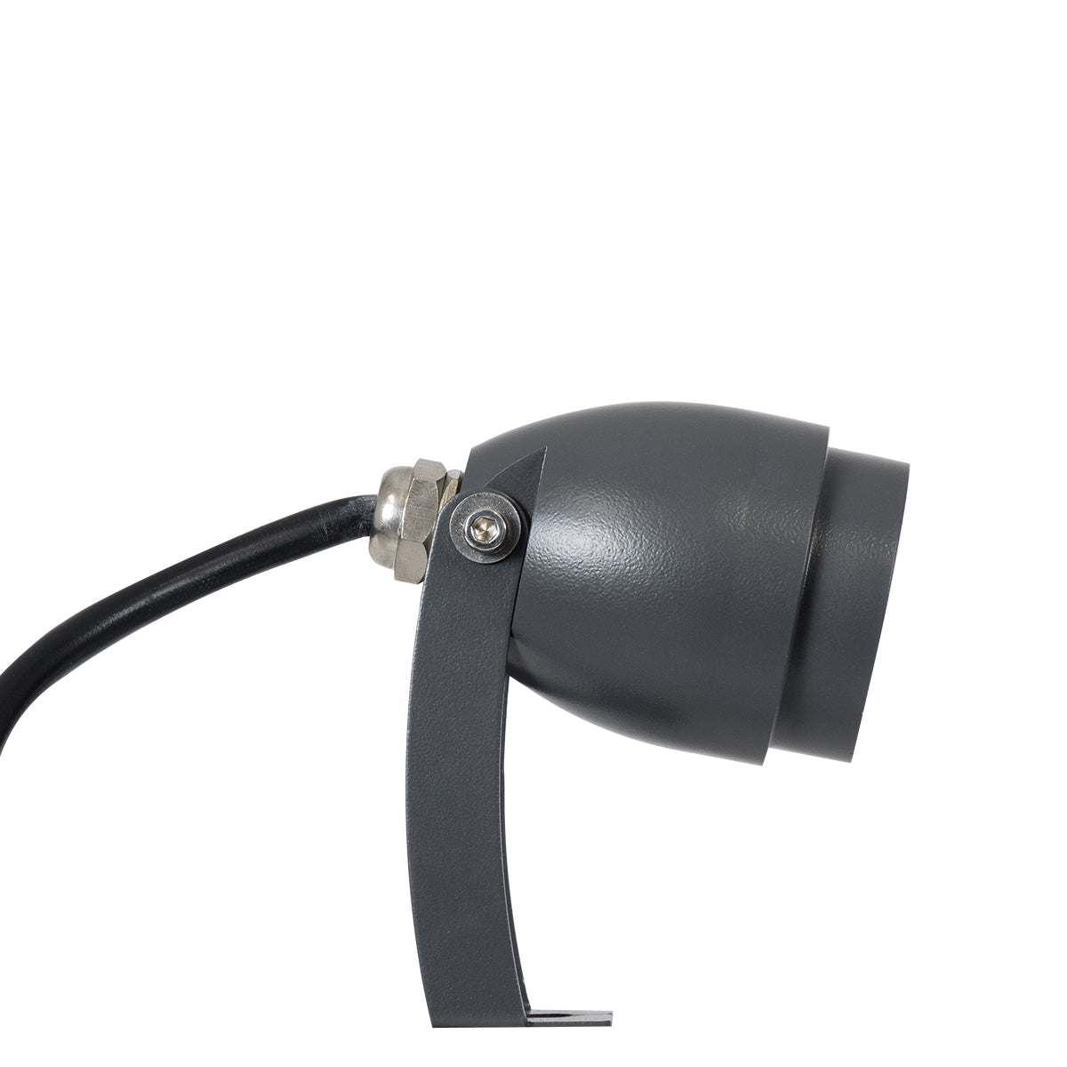 TREEGAL 90460 Φωτιστικό Σποτ για Φυτά - Δέντρα με Βάση Μπετού & Κορμού LED 3W 315lm 15° DC 24V Αδιάβροχο IP67 Ultra Θερμό Λευκό 2200K Dimmable - Bridgelux SMD Chip - Γκρι Ανθρακί - Μ5 x Π5 x Υ14.7