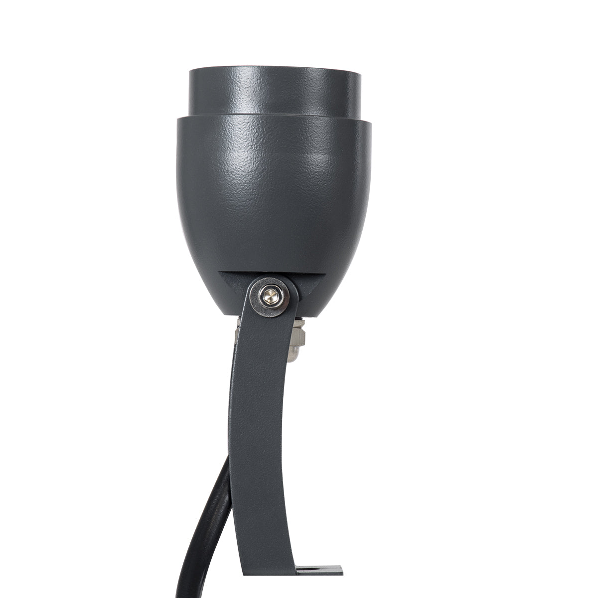TREEGAL 90460 Φωτιστικό Σποτ για Φυτά - Δέντρα με Βάση Μπετού & Κορμού LED 3W 315lm 15° DC 24V Αδιάβροχο IP67 Ultra Θερμό Λευκό 2200K Dimmable - Bridgelux SMD Chip - Γκρι Ανθρακί - Μ5 x Π5 x Υ14.7