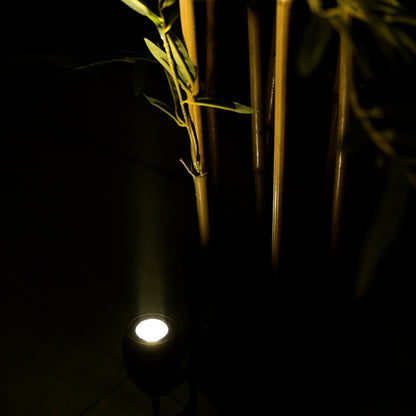 TREELIGHT-TREEGAL 90462 Σποτ Φωτισμού Ειδικό για Φυτά - Δέντρα με Βάση Μπετού & Κορμού LED 3W 345lm 15° DC 24V Αδιάβροχο IP67 Φ5 x Υ14.7cm Φυσικό Λευκό 4500K - Γκρι Ανθρακί