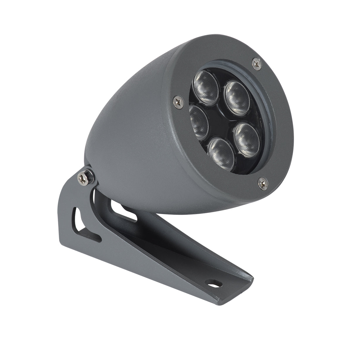 TREELIGHT-TREESPO 90469 Σποτ Φωτισμού για Φυτά - Δέντρα LED 12W 1320lm 15° DC 24V Αδιάβροχο IP65 Θερμό Λευκό 2700K Dimmable - Γκρι Ανθρακί - Μ9 x Π11 x Υ9