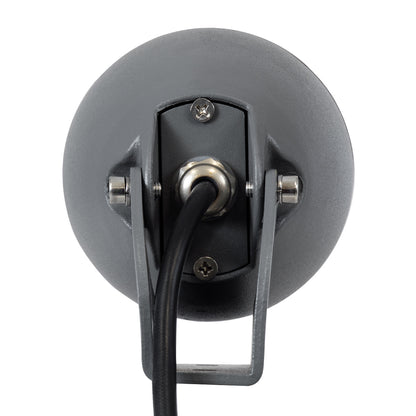 TREELIGHT-TREESPO 90469 Σποτ Φωτισμού για Φυτά - Δέντρα LED 12W 1320lm 15° DC 24V Αδιάβροχο IP65 Θερμό Λευκό 2700K Dimmable - Γκρι Ανθρακί - Μ9 x Π11 x Υ9