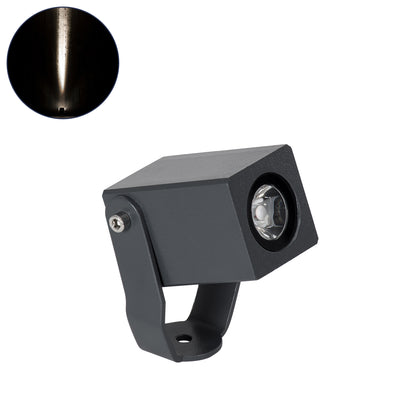 TREELIGHT-TREEMARO 90473 Σποτ Φωτισμού Ειδικό για Φυτά - Δέντρα LED 3W 345lm 8° DC 24V Αδιάβροχο IP67 Μ3.5 x Π6.4 x Υ10cm Φυσικό Λευκό 4500K - Γκρι Ανθρακί