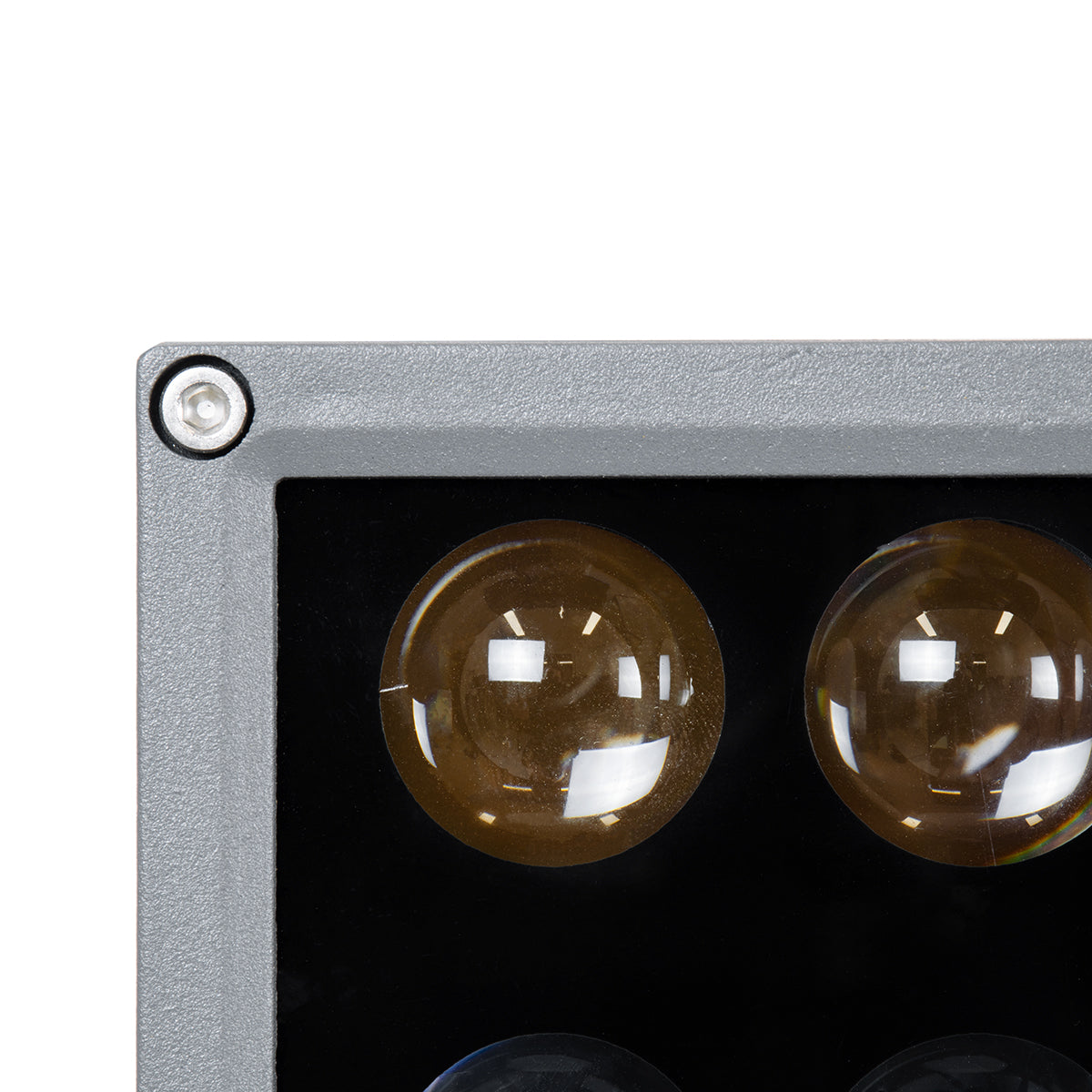 FLOOD-DENA 90485 Επιτοίχιος Προβολέας Wall Washer για Φωτισμό Κτιρίων - Απλίκα & Δαπέδου LED 16W 1440lm 5° DC 24V Αδιάβροχο IP67 Μ15.5 x Π13 x Υ9.1cm Θερμό Λευκό 2700K - Γκρι Ανθρακί