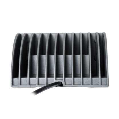 FLOOD-DENA 90486 Επιτοίχιος Προβολέας Wall Washer για Φωτισμό Κτιρίων - Απλίκα & Δαπέδου LED 16W 1520lm 5° DC 24V Αδιάβροχο IP67 Μ15.5 x Π13 x Υ9.1cm Φυσικό Λευκό 4500K - Γκρι Ανθρακί