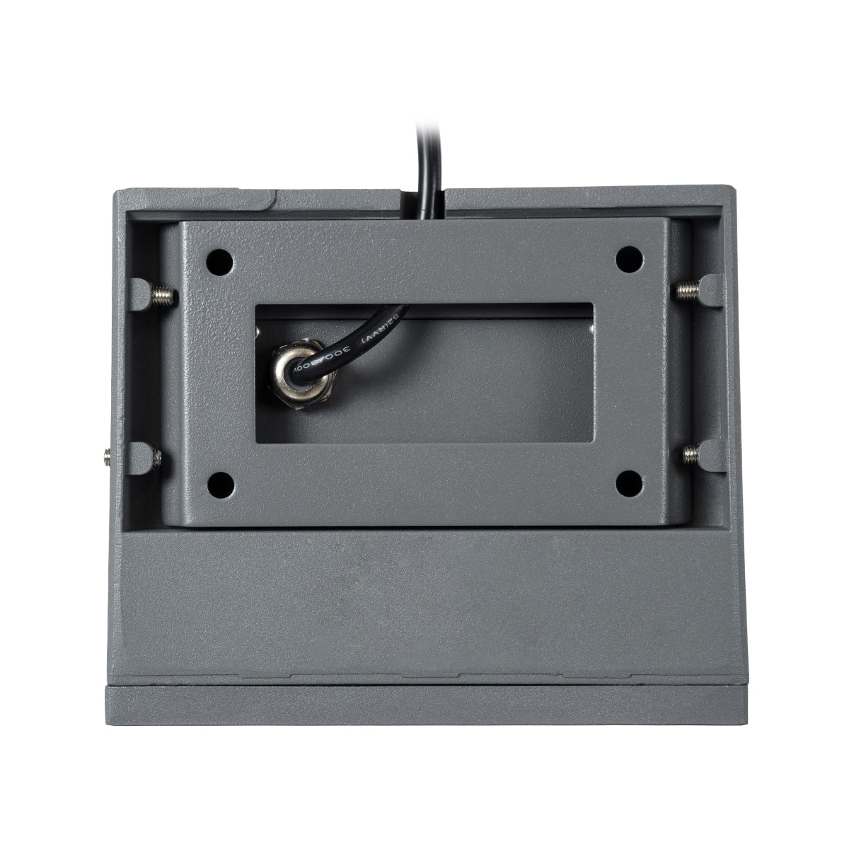 FLOOD-DENA 90486 Επιτοίχιος Προβολέας Wall Washer για Φωτισμό Κτιρίων - Απλίκα & Δαπέδου LED 16W 1520lm 5° DC 24V Αδιάβροχο IP67 Μ15.5 x Π13 x Υ9.1cm Φυσικό Λευκό 4500K - Γκρι Ανθρακί