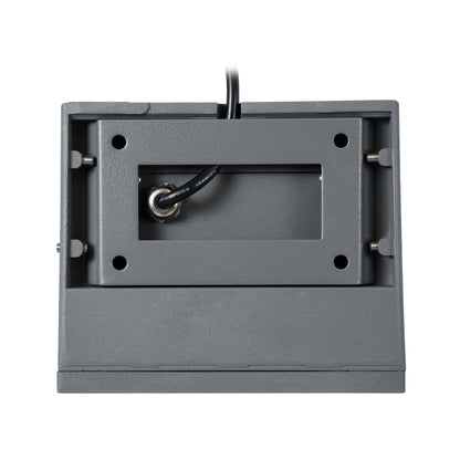 FLOOD-DENA 90486 Επιτοίχιος Προβολέας Wall Washer για Φωτισμό Κτιρίων - Απλίκα & Δαπέδου LED 16W 1520lm 5° DC 24V Αδιάβροχο IP67 Μ15.5 x Π13 x Υ9.1cm Φυσικό Λευκό 4500K - Γκρι Ανθρακί