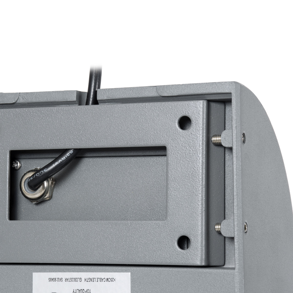 FLOOD-DENA 90486 Επιτοίχιος Προβολέας Wall Washer για Φωτισμό Κτιρίων - Απλίκα & Δαπέδου LED 16W 1520lm 5° DC 24V Αδιάβροχο IP67 Μ15.5 x Π13 x Υ9.1cm Φυσικό Λευκό 4500K - Γκρι Ανθρακί