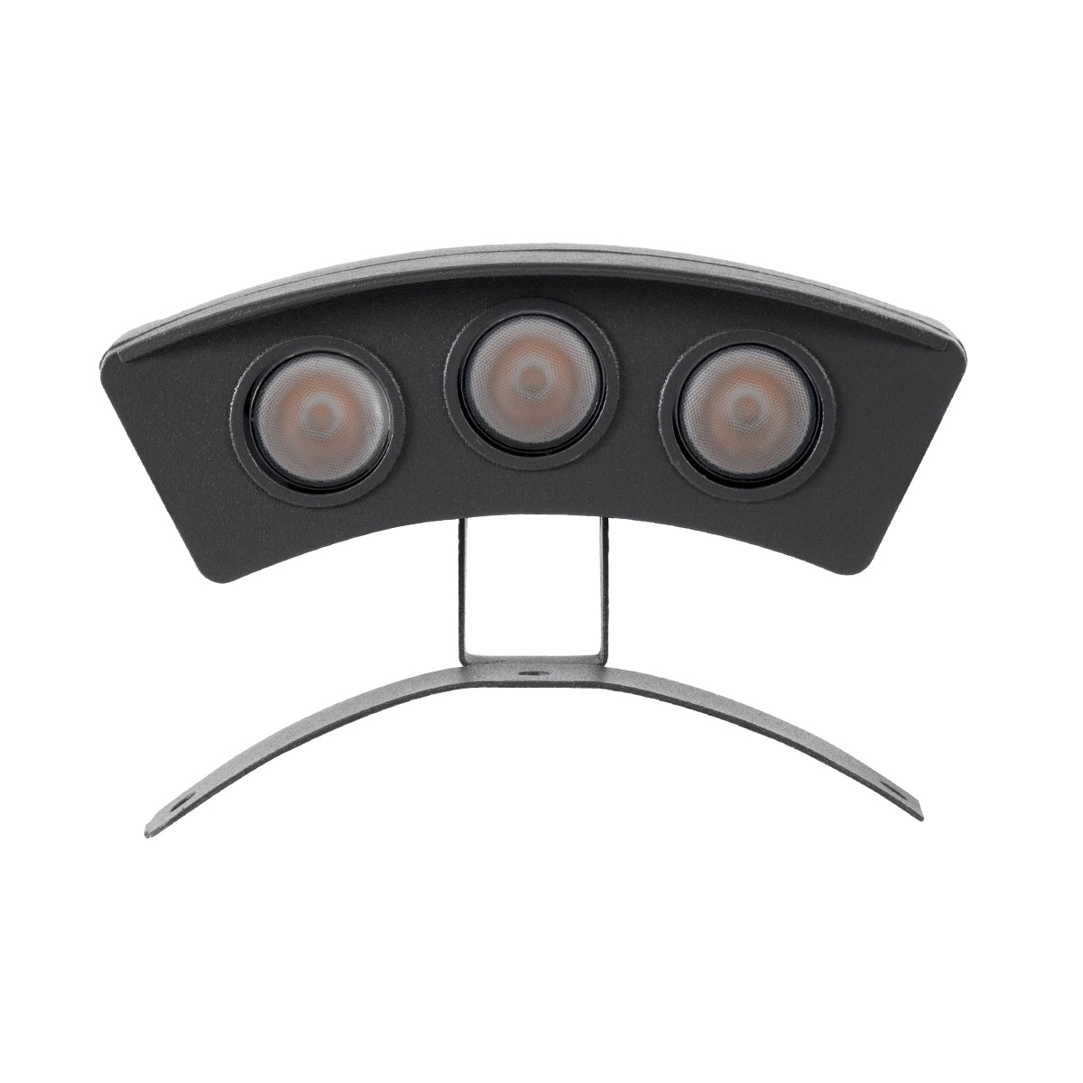 TREELIGHT-PLANTE 90514 Κυρτή Μπάρα Φωτισμού Wall Washer για Φυτά - Δέντρα LED 3W 315lm 15° DC 24V Αδιάβροχο IP65 Πορτοκαλί 2200K Dimmable - Γκρι Ανθρακί - Μ11 x Π3 x Υ8