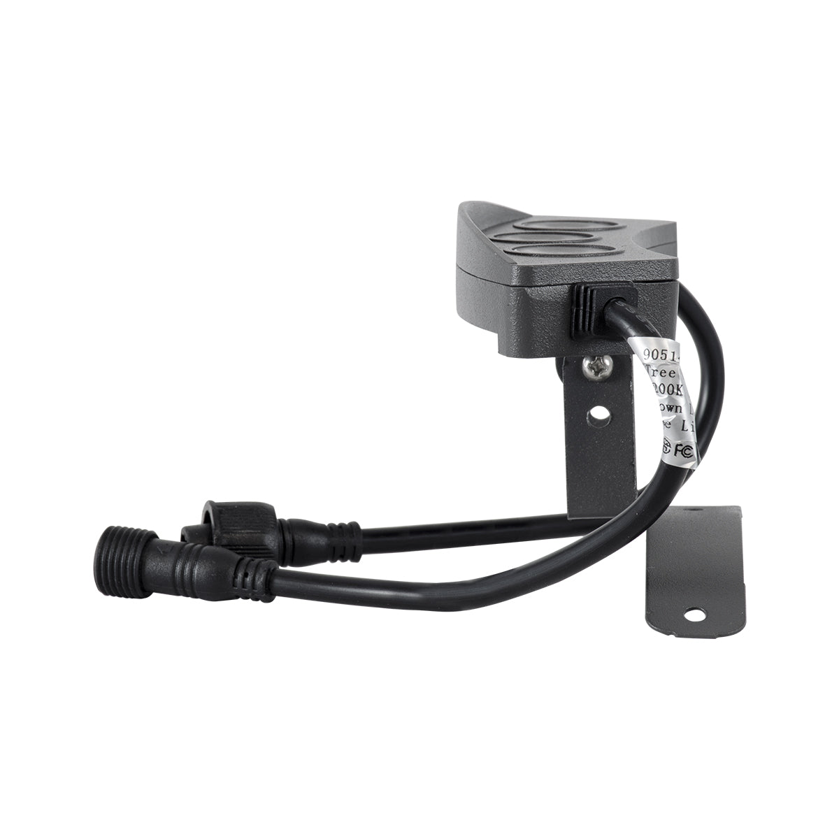 TREELIGHT-PLANTE 90514 Κυρτή Μπάρα Φωτισμού Wall Washer για Φυτά - Δέντρα LED 3W 315lm 15° DC 24V Αδιάβροχο IP65 Πορτοκαλί 2200K Dimmable - Γκρι Ανθρακί - Μ11 x Π3 x Υ8