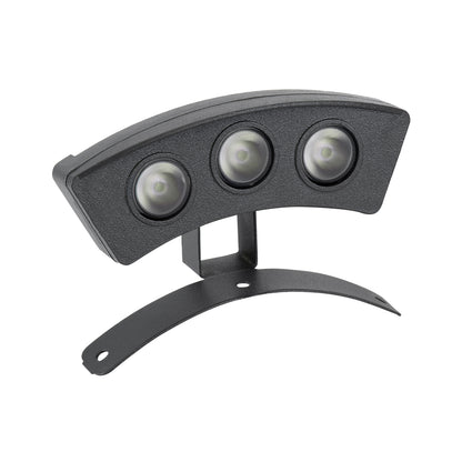 TREELIGHT-PLANTE 90517 Κυρτή Μπάρα Φωτισμού Wall Washer για Φυτά - Δέντρα LED 3W 255lm 15° DC 24V Αδιάβροχο IP65 Πράσινο Dimmable - Γκρι Ανθρακί - Μ11 x Π3 x Υ8