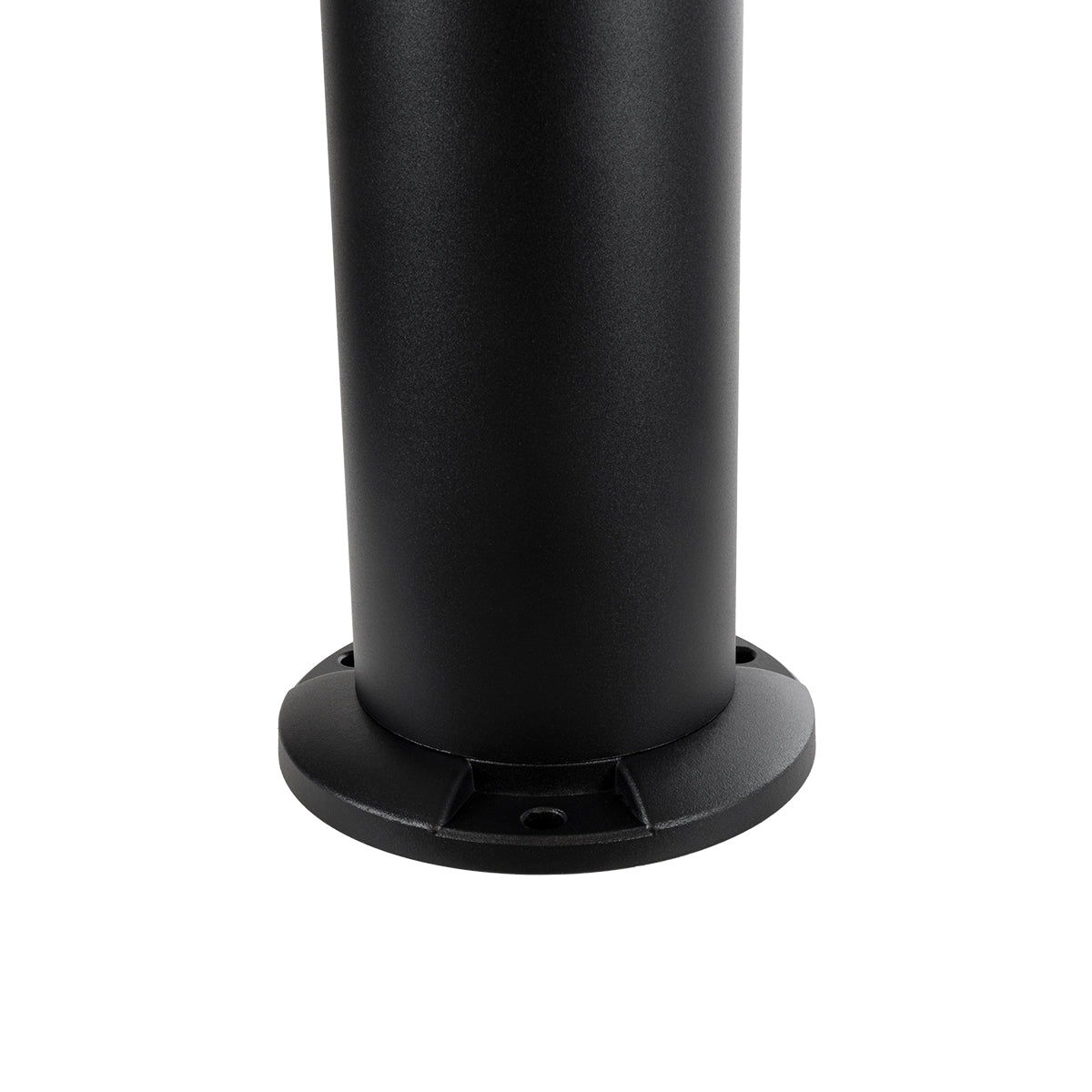 VEGGIE 90525 Φωτιστικό Κολωνάκι Κήπου LED 10W 330lm 120° με Ενσωματωμένο Φωτοβολταϊκό Panel 6V 2W & Επαναφορτιζόμενη Μπαταρία Li-ion 3.2V 1800mAh με Αισθητήρα Ημέρας-Νύχτας Αδιάβροχο IP65 Ψυχρό Λευκό 6000K - Γκρι Ανθρακί - Μ23 x Π23 x Υ60cm