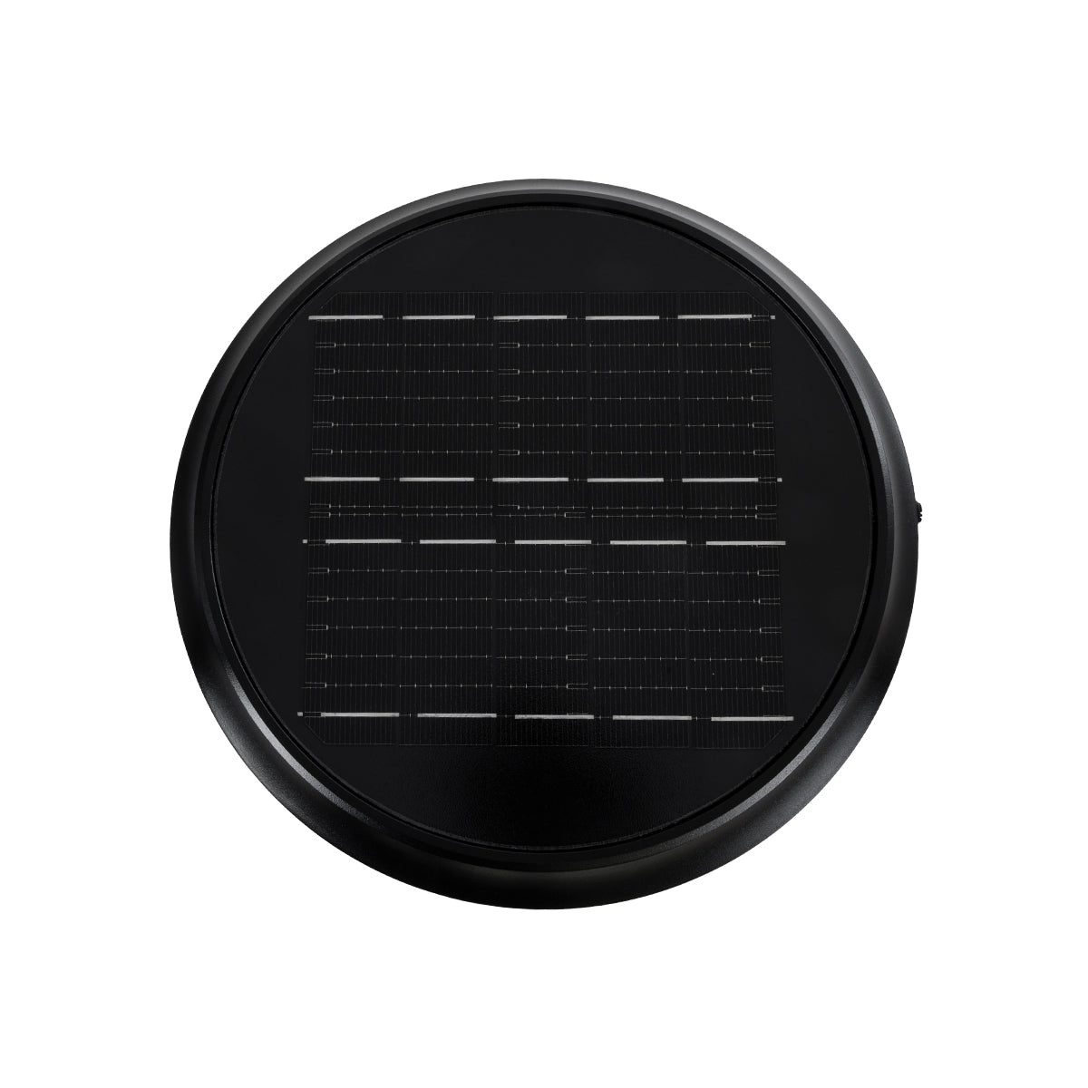 SHARP 90533 Φωτιστικό Κολωνάκι Κήπου LED 10W 500lm 120° με Ενσωματωμένο Φωτοβολταϊκό Panel 6V 2W & Επαναφορτιζόμενη Μπαταρία Li-ion 3.2V 8000mAh με Αισθητήρα Ημέρας-Νύχτας Αδιάβροχο IP65 Ψυχρό Λευκό 6000K - Γκρι Ανθρακί - Μ26 x Π26 x Υ33