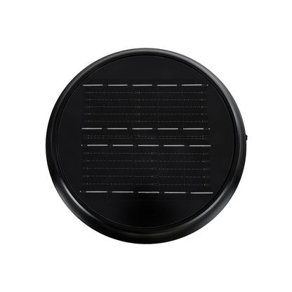 SHARP 90533 Φωτιστικό Κολωνάκι Κήπου LED 10W 500lm 120° με Ενσωματωμένο Φωτοβολταϊκό Panel 6V 2W & Επαναφορτιζόμενη Μπαταρία Li-ion 3.2V 8000mAh με Αισθητήρα Ημέρας-Νύχτας Αδιάβροχο IP65 Ψυχρό Λευκό 6000K - Γκρι Ανθρακί - Μ26 x Π26 x Υ33