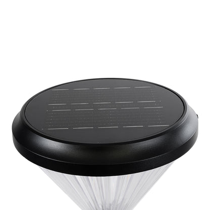 SHARP 90533 Φωτιστικό Κολωνάκι Κήπου LED 10W 500lm 120° με Ενσωματωμένο Φωτοβολταϊκό Panel 6V 2W & Επαναφορτιζόμενη Μπαταρία Li-ion 3.2V 8000mAh με Αισθητήρα Ημέρας-Νύχτας Αδιάβροχο IP65 Ψυχρό Λευκό 6000K - Γκρι Ανθρακί - Μ26 x Π26 x Υ33