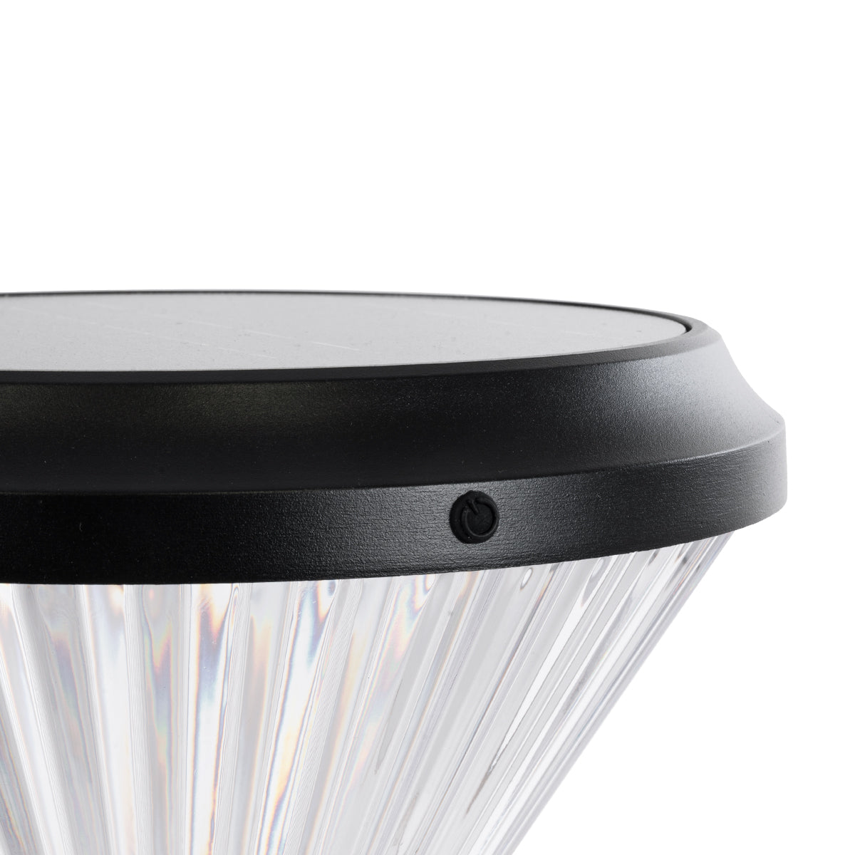 SHARP 90533 Φωτιστικό Κολωνάκι Κήπου LED 10W 500lm 120° με Ενσωματωμένο Φωτοβολταϊκό Panel 6V 2W & Επαναφορτιζόμενη Μπαταρία Li-ion 3.2V 8000mAh με Αισθητήρα Ημέρας-Νύχτας Αδιάβροχο IP65 Ψυχρό Λευκό 6000K - Γκρι Ανθρακί - Μ26 x Π26 x Υ33