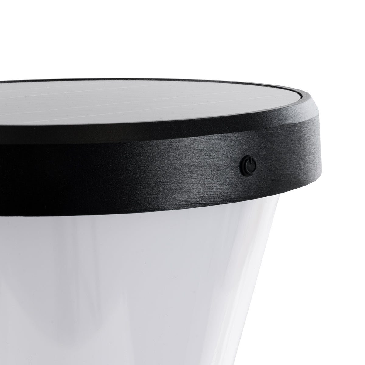 ARVENT 90534 Φωτιστικό Κολωνάκι Κήπου LED 10W 500lm 120° με Ενσωματωμένο Φωτοβολταϊκό Panel 6V 2W & Επαναφορτιζόμενη Μπαταρία Li-ion 3.2V 8000mAh με Αισθητήρα Ημέρας-Νύχτας Αδιάβροχο IP65 Ψυχρό Λευκό 6000K - Γκρι Ανθρακί - Μ24 x Π24 x Υ36