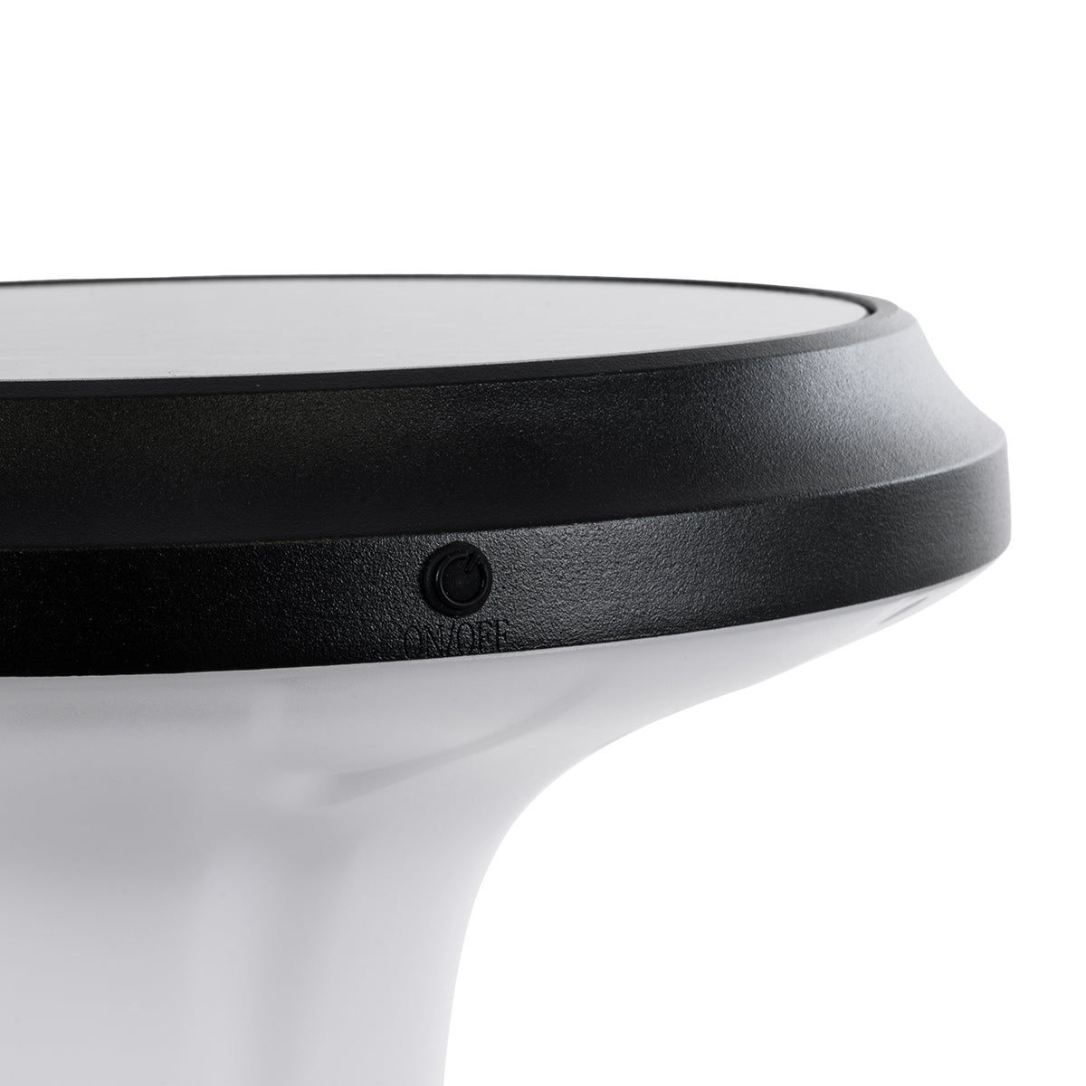 WHISPER 90535 Φωτιστικό Κολωνάκι Κήπου LED 10W 500lm 120° με Ενσωματωμένο Φωτοβολταϊκό Panel 6V 2W & Επαναφορτιζόμενη Μπαταρία Li-ion 3.2V 1800mAh με Αισθητήρα Ημέρας-Νύχτας Αδιάβροχο IP65 Ψυχρό Λευκό 6000K - Sanan SMD Chip - Γκρι Ανθρακί - Μ25 x Π25 x 28