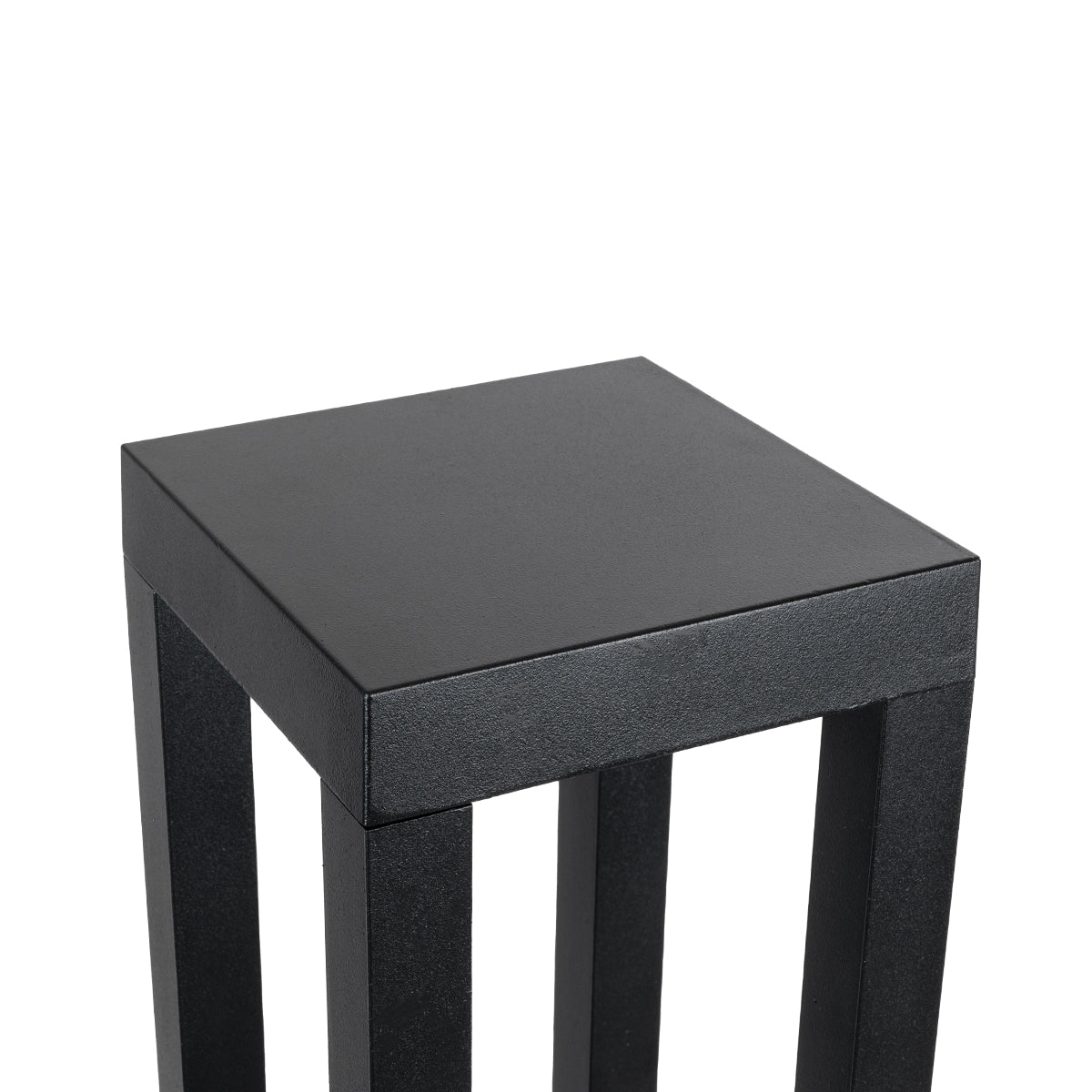 HONEYBEE 90541 Φωτιστικό Κολωνάκι Κήπου LED 15W 1500lm 120° AC 220-240V Αδιάβροχο IP65 Θερμό Λευκό 2700K - Γκρι Ανθρακί - Μ20 x Π20 x Υ60