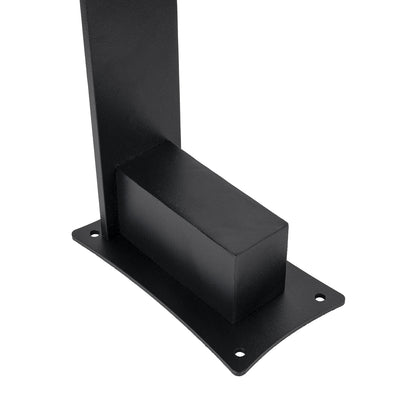 GREENERY 90544 Φωτιστικό Κολωνάκι Κήπου LED 15W 1500lm 120° AC 220-240V Αδιάβροχο IP65 - Θερμό Λευκό 2700K - Γκρι Ανθρακί - Μ8 x Π15 x Υ70