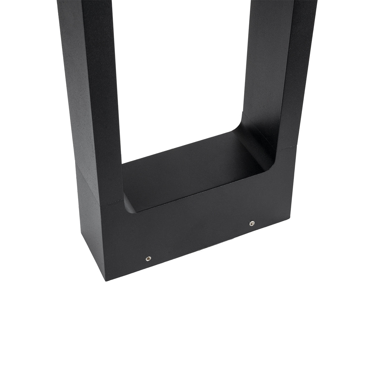 BACKYARD 90546 Φωτιστικό Κολωνάκι Κήπου LED 15W 1500lm 60° AC 220-240V Αδιάβροχο IP65 Θερμό Λευκό 2700K - Γκρι Ανθρακί - Μ16 x Π5.5 x Υ58