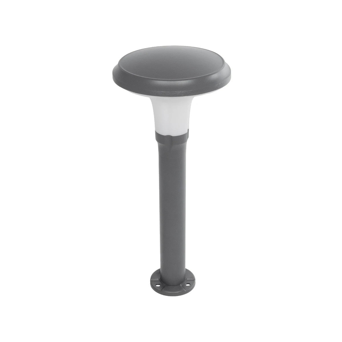 WHISPER 90548 Φωτιστικό Κολωνάκι Κήπου με Ντουί 1 x E27 AC 220-240V Αδιάβροχο IP65 - Γκρι Ανθρακί - Μ27 x Π27 x Υ79