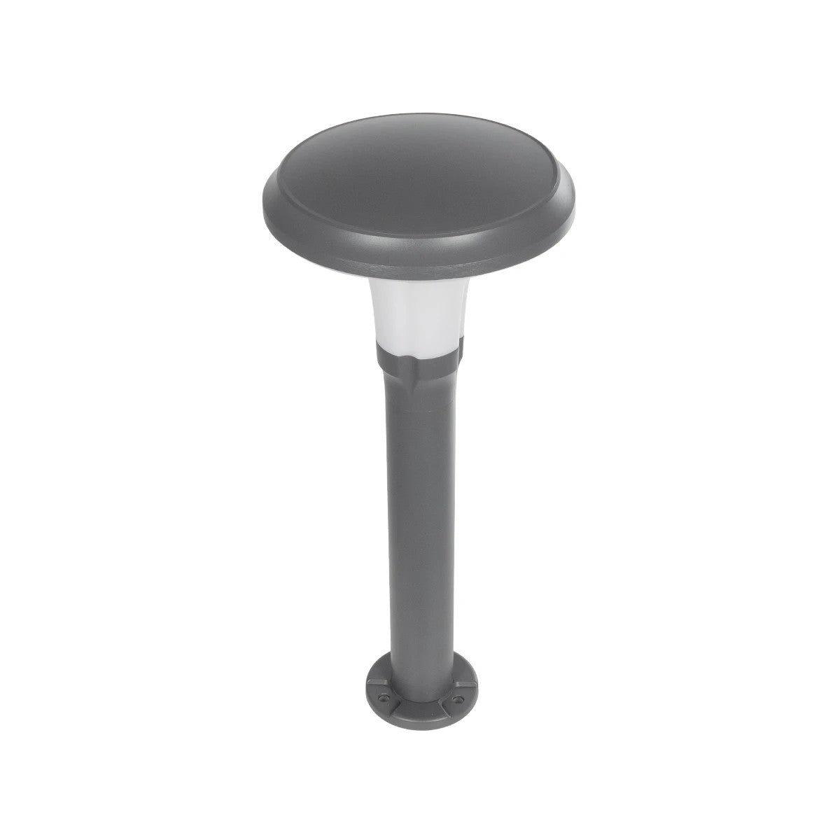 WHISPER 90548 Φωτιστικό Κολωνάκι Κήπου με Ντουί 1 x E27 AC 220-240V Αδιάβροχο IP65 - Γκρι Ανθρακί - Μ27 x Π27 x Υ79