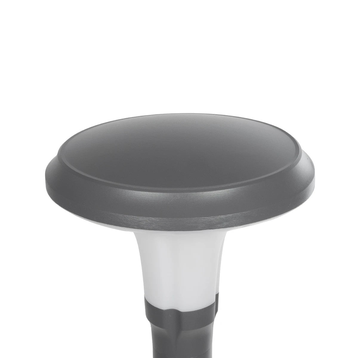 WHISPER 90548 Φωτιστικό Κολωνάκι Κήπου με Ντουί 1 x E27 AC 220-240V Αδιάβροχο IP65 - Γκρι Ανθρακί - Μ27 x Π27 x Υ79