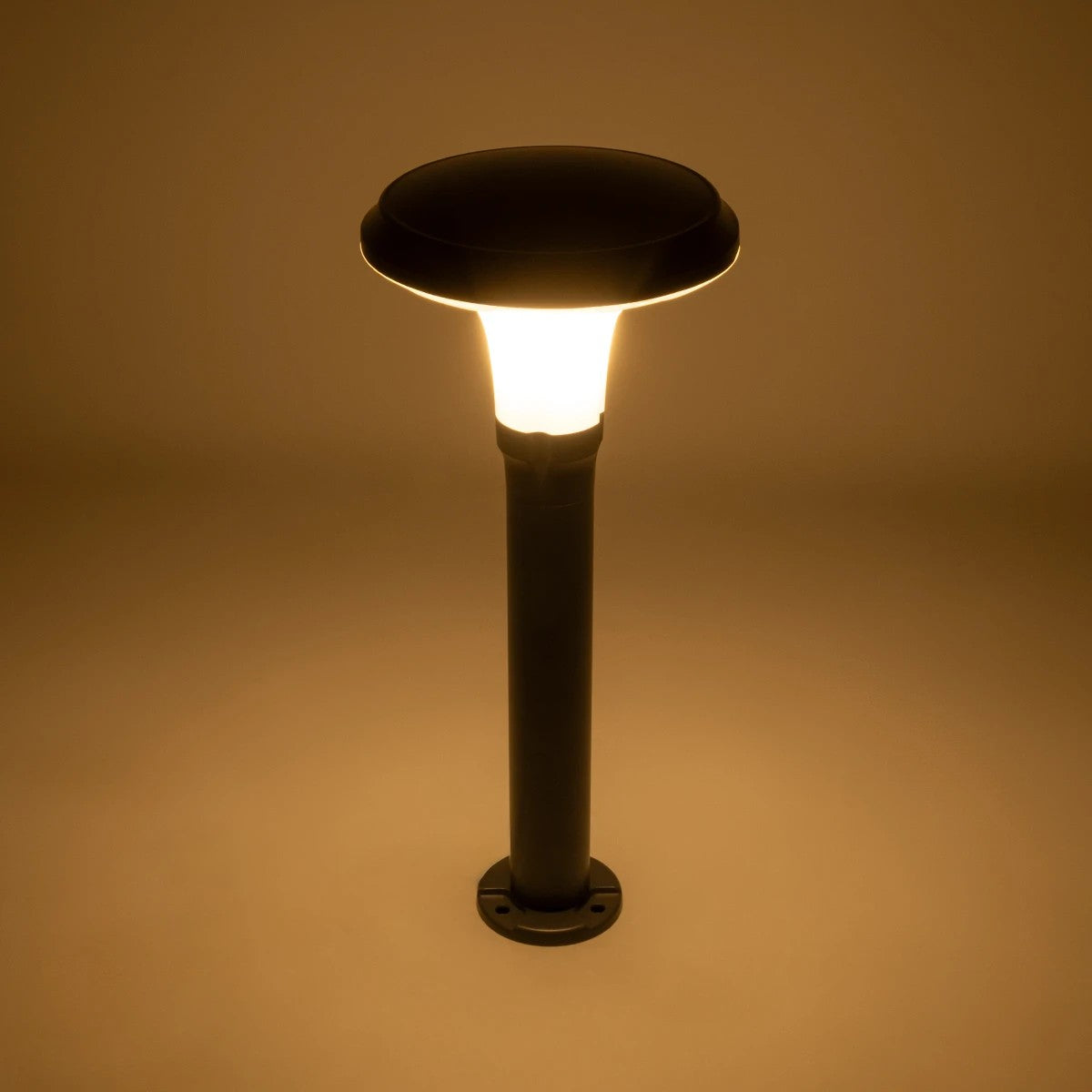 WHISPER 90548 Φωτιστικό Κολωνάκι Κήπου με Ντουί 1 x E27 AC 220-240V Αδιάβροχο IP65 - Γκρι Ανθρακί - Μ27 x Π27 x Υ79