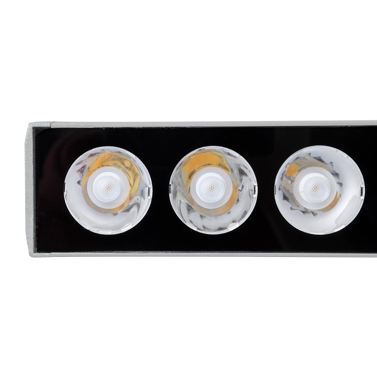 WASHER-JAVIA 90554 Μπάρα Φωτισμού Wall Washer LED 48W 3840lm 5° DC 24V Αδιάβροχο IP67 Μ100 x Π5.2 x Υ3.6cm (Υ8.5 με Βάση) Αρχιτεκτονικό Πορτοκαλί 2200K - Γκρι Ανθρακί - 3 Years Warranty