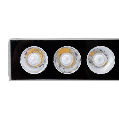 WASHER-JAVIA 90554 Μπάρα Φωτισμού Wall Washer LED 48W 3840lm 5° DC 24V Αδιάβροχο IP67 Μ100 x Π5.2 x Υ3.6cm (Υ8.5 με Βάση) Αρχιτεκτονικό Πορτοκαλί 2200K - Γκρι Ανθρακί - 3 Years Warranty