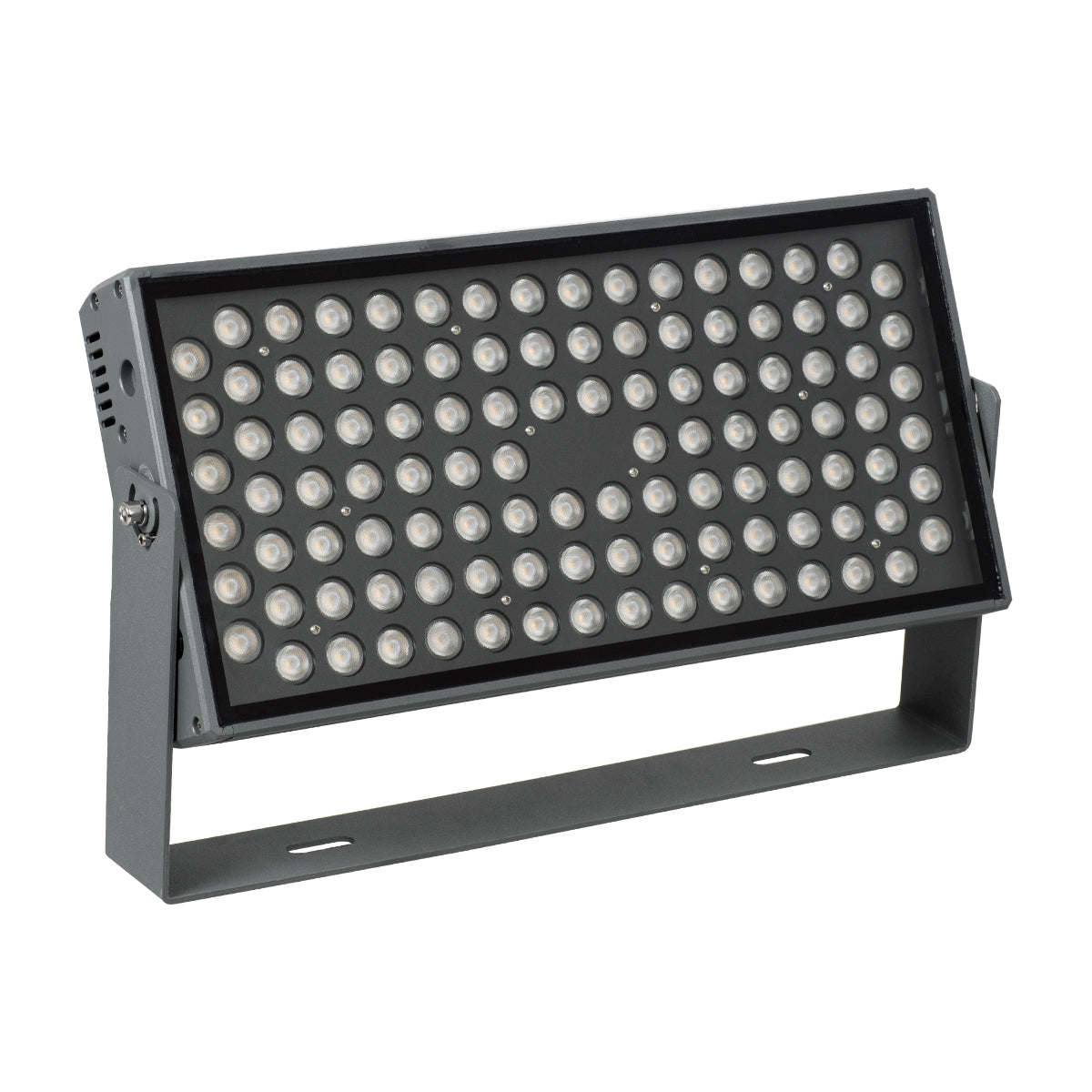 FLOOD-ZANA 90558 Προβολέας Wall Washer για Φωτισμό Κτιρίων LED 100W 9000lm 30° DC 24V Αδιάβροχο IP65 Μ45.5 x Π28 x Υ10cm Θερμό Λευκό 2700K - Γκρι Ανθρακί