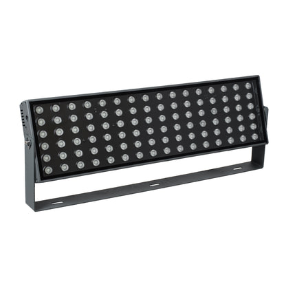 FLOOD-ZANA 90561 Προβολέας Wall Washer για Φωτισμό Κτιρίων LED 200W 17000lm 30° DC 24V Αδιάβροχο IP65 Μ70 x Π29 x Υ10cm RGBW DMX512 - Γκρι Ανθρακί
