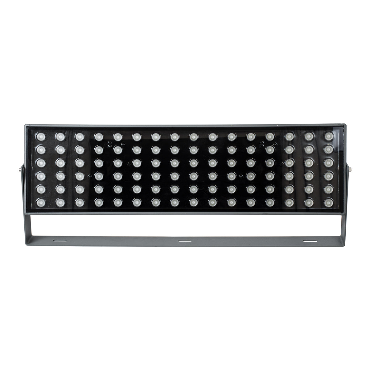 FLOOD-ZANA 90561 Προβολέας Wall Washer για Φωτισμό Κτιρίων LED 200W 17000lm 30° DC 24V Αδιάβροχο IP65 Μ70 x Π29 x Υ10cm RGBW DMX512 - Γκρι Ανθρακί