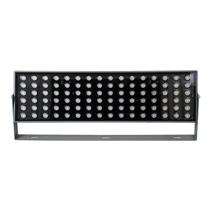 FLOOD-ZANA 90561 Προβολέας Wall Washer για Φωτισμό Κτιρίων LED 200W 17000lm 30° DC 24V Αδιάβροχο IP65 Μ70 x Π29 x Υ10cm RGBW DMX512 - Γκρι Ανθρακί