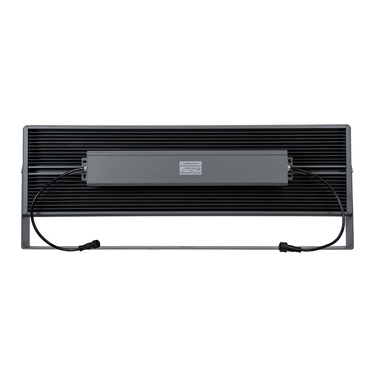 FLOOD-ZANA 90561 Προβολέας Wall Washer για Φωτισμό Κτιρίων LED 200W 17000lm 30° DC 24V Αδιάβροχο IP65 Μ70 x Π29 x Υ10cm RGBW DMX512 - Γκρι Ανθρακί