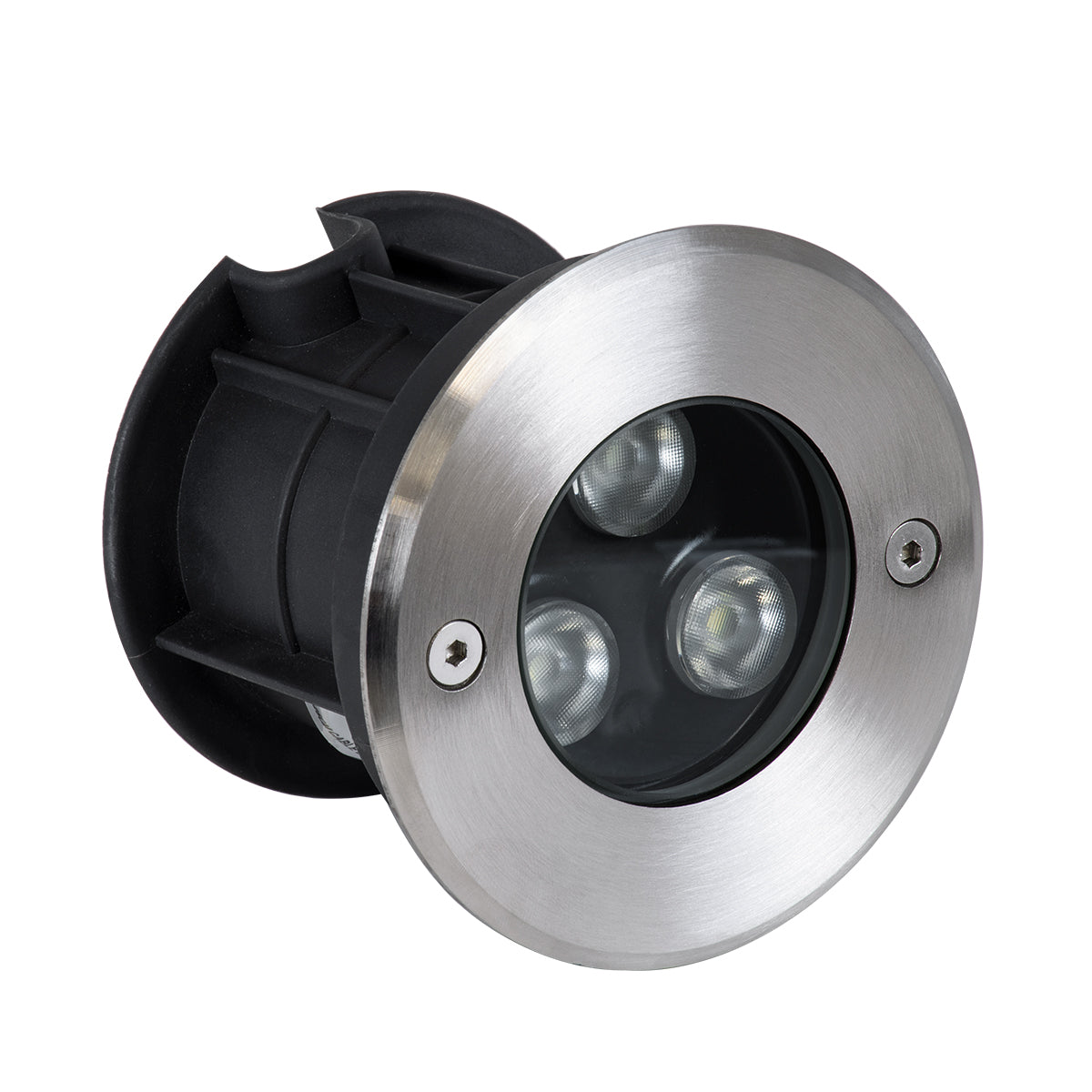UNDERWATER-JULIA 90564 Υποβρύχιο Χωνευτό Φωτιστικό Σποτ Ειδικό για Σιντριβάνια LED 3W 255lm 15° DC 24V Αδιάβροχο IP68 Φ10 x Υ7.5cm RGBW DMX512 - Ανοξείδωτο Ατσάλι